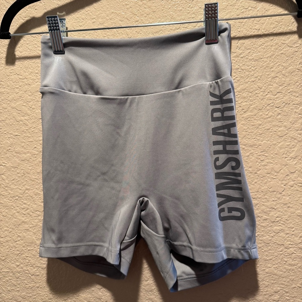 Gymshark Women's Athletic Biker Shorts in Gray